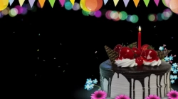 Animated Gif showing: Happy Birthday - Best Birthday Wishes Message - Gif Card