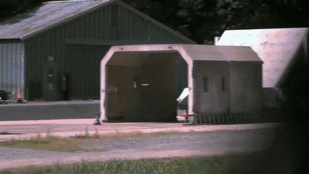 Animated Gif showing: Electromagnetic Railgun