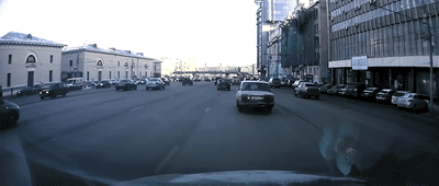 Animated Gif showing: So Close! Crazy Drift