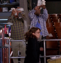 Animated Gif showing: Make It Rain Money - GIF Reaction