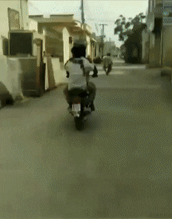 Animated Gif showing: WTF He Was Trying To Do? LOL
