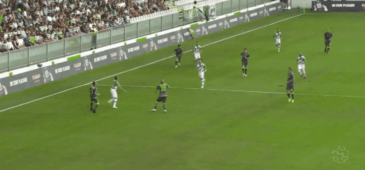 Animated Gif showing: Soccer - Foul